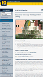 Mobile Screenshot of catalog.umflint.edu