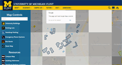 Desktop Screenshot of maps.umflint.edu